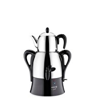 Korkmaz A341-15 Çaykolik Siyah Paslanmaz Demlik