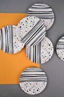 Tabak Evi Porselen Sidereal Pasta Tabağı 19.50 CM SD3 6 Kişilik 6 Parça