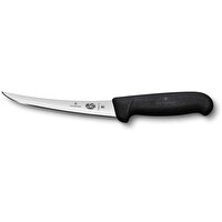 Victorinox 5.6603.15 Siyah Fibrox 15 CM Kavisli Dar Ağız Sıyırma Bıçağı