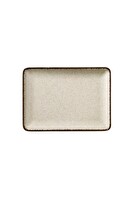Kütahya Porselen Moderna Kayık Tabak Tarçın 18x13 CM Tekli TAN18X13DUS2730P02