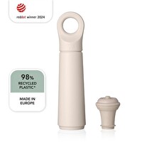Vacu Vin 7812606 Şarap Vakum Seti 1 Pompa 1 Şarap Tıpası Bej