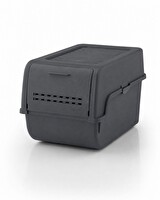 Jet's Home BPA Free8 L Havalandırmalı Antrasit  Mini Patates Soğan Sepeti