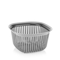 Qlüx İdeas Liny Kase Gri 4 L 24 CM