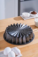 Acar Star Yıldız Döküm Kek Tart Kalıbı Siyah DG-08571/B