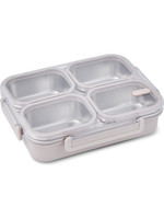 Aryıldız 153AR280836 Bento 4 Bölmeli Bej Yemek Kutusu