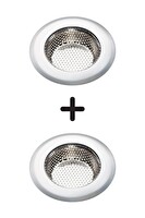 Mithra Life MIT1357 Büyük Boy Paslanmaz Çelik 11.5 CM Lavabo Süzgeci - 2 Adet