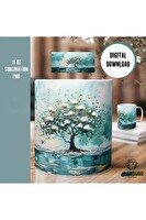 Ghostbastır Design Yalnız Ağaç Kupa Bardak - 1 Adet K06719