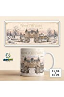 Ghostbastır Design Şatoda Kış Kupa Bardak - 1 Adet K06701