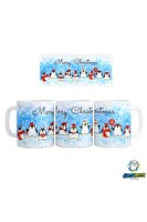 Ghostbastır Design Penguenli Noel | Yılbaşı Kupa Bardak - 1 Adet K0660