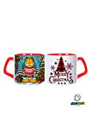 Ghostbastır Design Garfield Noel | Yılbaşı Kupa Bardak - 1 Adet 0993