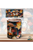Ghostbastır Design Mantarlı Kupa Bardak - 1 Adet K0602