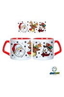 Ghostbastır Design Noel Baba | Yılbaşı Kupa Bardak - 1 Adet 1048