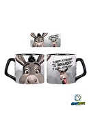 Ghostbastır Design Shrek Donkey Kupa Bardak - 1 Adet 0904