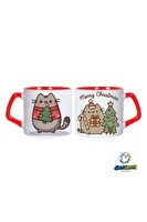 Ghostbastır Design Pusheen Noel | Yılbaşı Kupa Bardak - 1 Adet 1061