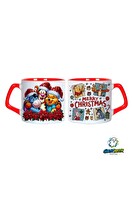Ghostbastır Design Winnie The Pooh Noel | Yılbaşı Kupa Bardak - 1 Adet 1096