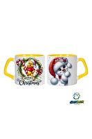 Ghostbastır Design Winnie The Pooh Noel | Yılbaşı Kupa Bardak - 1 Adet 1098