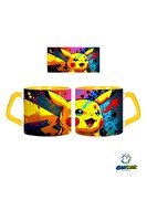 Ghostbastır Design Pikachu Kupa Bardak - 1 Adet 0809