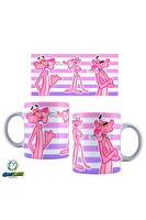 Ghostbastır Design Pembe Panter Kupa Bardak - 1 Adet K0354