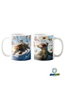 Ghostbastır Design Buz Devri Kupa Bardak - 1 Adet K0175