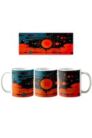 Ghostbastır Design Modern Sanatlar Kupa Bardak - 1 Adet K087