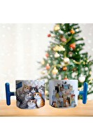 Ghostbastır Design Kedilerin Selfisi Kupa Bardak - 1 Adet 0261