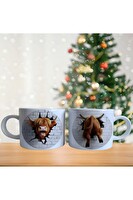 Ghostbastır Design Öküzlü Kupa Bardak - 1 Adet 0349