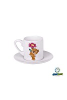 Ghostbastır Design Ayıcıklı Türk Kahvesi Fincanı 098