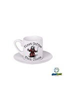 Ghostbastır Design Kahve Temalı Türk Kahvesi Fincanı 0131