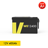 WERER ENERGY 12V 400Ah LiFePO4 Lityum Demir Fosfat Bluetooth'lu Batarya