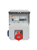 Sgstec 22kW Elektrikli Araç Şarj Cihazı Besleme Kutusu (Prizli)