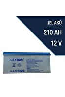 Lexron 210Ah 12V Nano-Karbon Jel Akü