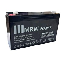 Mrw Power 315x264x120 6 Volt 12 Amper Kuru Akü