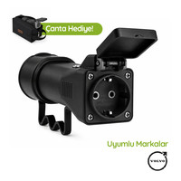 Plugen Tek Çıkışlı V2L Adaptör Volvo Uyumlu Schuko Çıkış 3.6 kW