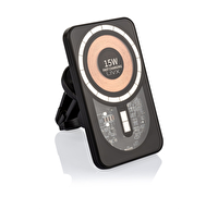 LivX LVA-FCC Strong Series 15W iPhone MagSafe Araç İçi Kablosuz Şarj Cihazı - Telefon Tutucu