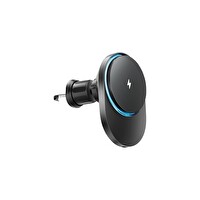 Sunix HLD-80 15W Kablosuz Şarjlı Mıknatıslı Araç Şarjı