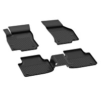 Mega Oto Market 4.5D Havuzlu Oto Paspas Siyah Renk Seat Leon 4 TSI - Cupra Leon Manuel Araç 2021 ve Üstü ile Uyumlu