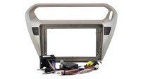 Govimaks Peugeot 301 / Citroen C-Elysée 2012-2020  Gri 9" Android Multimedya Çerçevesi - Soket-Canbus