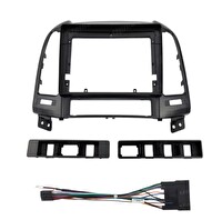 Govimaks Hyundai Santafe 2006-2012 9" Siyah Android Multimedya Çerçevesi - Soket
