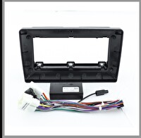 Govimaks Renault Duster 2010+ Logan Captur Symbol 2013+ Sandero 2012+ 9" Android Multimedya Çerçevesi Soket Canbus