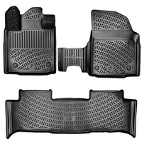 Rizline Togg T10F 2025 Sonrası 3D Havuzlu Paspas - Siyah