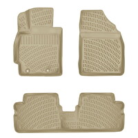 Rizline Toyota Auris 2006-2012 İle Uyumlu 3D Havuzlu Paspas - Bej