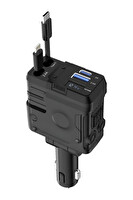 Zuidid 66 W 4 in 1 Led Göstergeli Type C - Lightning Kablolu Araç Hızlı Şarj Cihazı