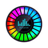 Upway Sese Duyarlı Şarjlı Animasyonlu Ritim Lambası