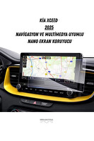 Uniqanatolia Kia XCeed 2025 Navigasyon ve Multimedya Uyumlu Nano Ekran Koruyucu
