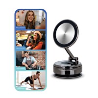 Polosmart PBS157 Vakumlu Telefon Tutucu Siyah