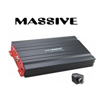 Massive MS-KL120.4 AB 4 Kanal Efsane Seri Oto Amfi Anfi 4CH-4 Ohm 120W RMS -2 Ohm 4CH×180W Bas Kontrollü