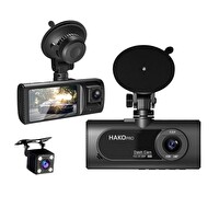 Hakopro CMR100 1080P Ön ve Arka Kameralı 2.0" IPS HD Ekran Wi‑Fi ve G Sensörlü Akıllı Araç Kamerası