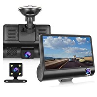 Evimdeyokyok AE413 Çift Yönlü Araç Kamerası Full HD Araç Kamerası