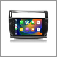 Govimaks Citröen C4 2005-2010 Siyah 6 GB RAM 128 GB Hafıza Android Multimedia Teyp