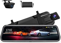 ScHitec 10.7" Full HD 1080P Aynalı Araç İçi Dual Kamera Kayıt Cihazı H01